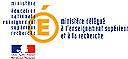 Logo ministre dlgu  l'enseignement suprieur et  la recherche