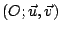 $ (O;\vec{u},
\vec{v})$