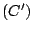 $ (C')$
