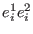 $e^1_i e^2_i$