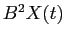 $B^2X(t)$