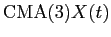 $\mbox{CMA}(3)X(t)$