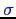 \bgroup\color{blue}$\sigma$\egroup